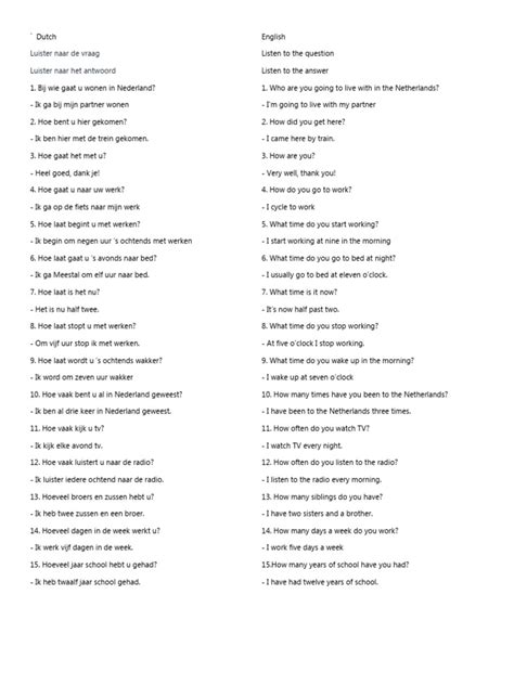 Dutch Language Example 的图像结果