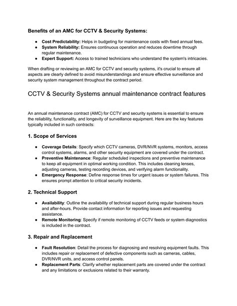 CCTV & Security Systems annual maintenance contract.pdf