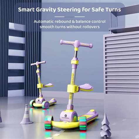 3 Wheel Scooter for Kids with Seat Online at StarAndDaisy
