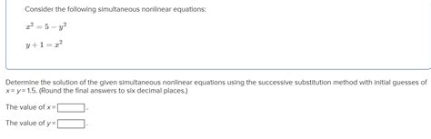 Image result for Nonlinear Simultaneous Equations