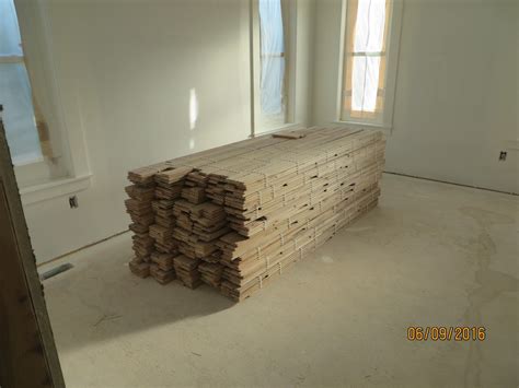 The Rogers Home: Crown Molding Finished - Flooring Arrives