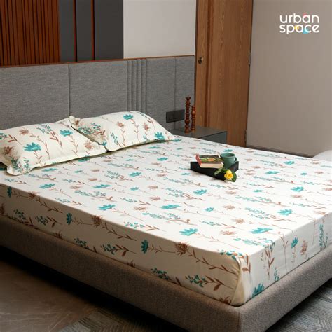 Buy Orchid Blooms Cotton Bedsheet, Single, Double and King sizes ...
