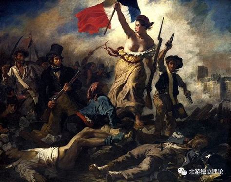 法国大革命画中女子,法国大革命画女神 - 伤感说说吧