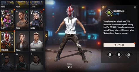 5 best character combinations in Free Fire