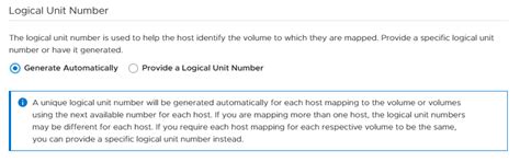 PowerStore: Inconsistent Logical Unit Numbers between hosts could ...
