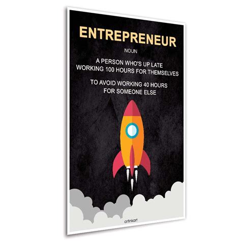 ArtinKart- Entrepreneur Quotes, Wall Poster For Business, Startups ...