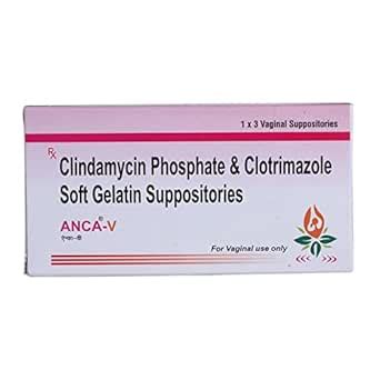 Anca-V Vaginal - Pack of 3 Suppositories : Amazon.in: Health & Personal ...