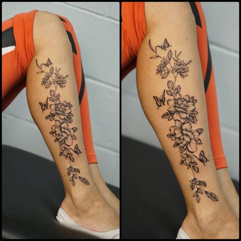 Flower Thigh Tattoo Designs - Infoupdate.org