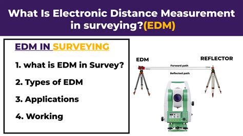 What Is Electronic Distance Measurement in surveying (EDM in Survey)?