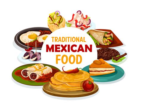 Authentic Mexican Food Clip Art
