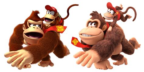 Nintendo zeigt neue Render zum Redesign von Donkey Kong und Diddy Kong - Nerdkultur - ntower ...