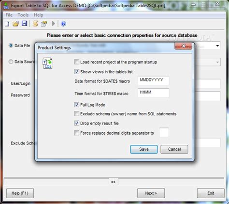 Image result for Access SQL Export