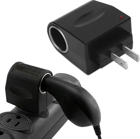 Amazon.com: Lecctso AC to DC Converter, Cigarette Lighter Adapter to ...