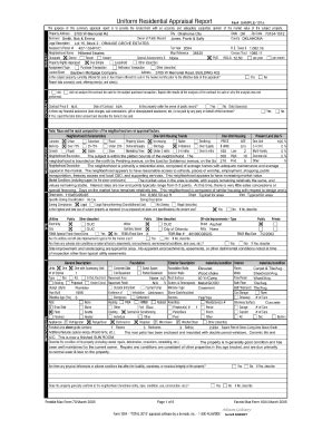 Freddie Mac Form 70 Fannie Mae Form 1004 2005-2026 - Fill and Sign ...