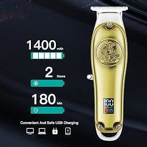 VGR V-920 Professional Rechargeable cordless Hair Clipper with LED ...