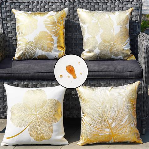 Amazon.com: ONWAY Summer Outdoor Pillow Covers Waterproof 18X18 Set of ...