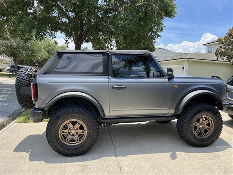 Rampage TrailView Fastback Soft Top for 2 door Bronco -- installed first impressions & photos ...