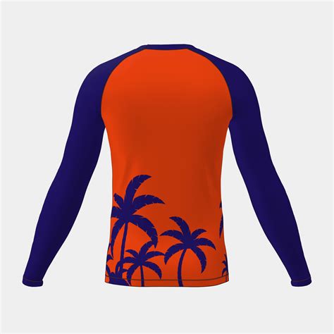 Design Your Own Rash Guard - Customizable Men's Long Sleeve