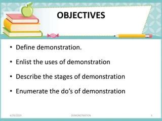 Image result for Example of Demonstration