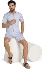 TAHVO Shirt Regular Shorts Co-ords Set Price in India - Buy TAHVO Shirt ...