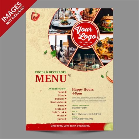 Food Menu Cover Design 的图像结果