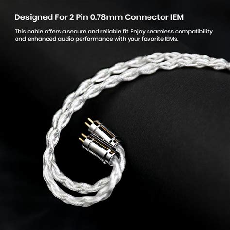 AUDIOCULAR C03 8 Core Upgrade Cable for IEM | Concept Kart