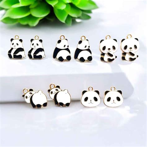 Panda Charms for Bracelets & Crafts Online | Eva Fashion and Craft