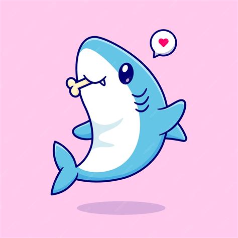 Cute Shark Illustration