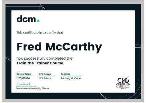 CPD Train the Trainer Course