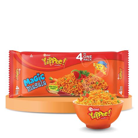 Sunfeast YiPPee! Magic Masala, Instant Noodles (Pack of 4), 240g ...