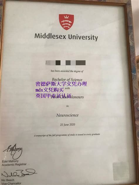 更新密德萨斯大学毕业证与学位证等材料办理流程 - 蓝玫留学机构