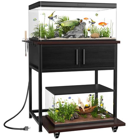 Review of Herture Heavy Duty 20-29 Gallon Aquarium Stand with Storage