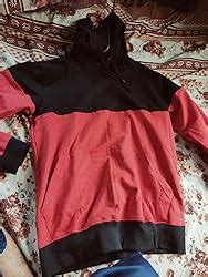 JUGULAR Men's Cotton Hooded Regular Sweatshirt (Sweatshirts_Maroon_S ...