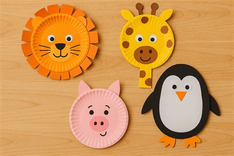Paper Plate Animals – Offline Kids
