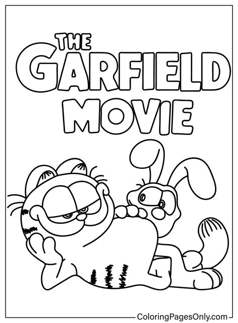106 Garfield Coloring Pages - ColoringPagesOnly.com