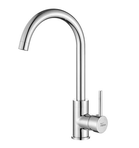 Fossa J Bend Faucet High Pressure Kitchen Faucet 360° Swivel, Stainless ...