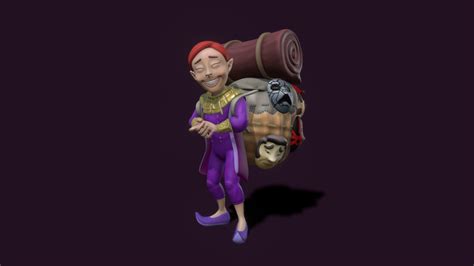 Happy Mask Salesman - 3D model by Loslolos [c04f861] - Sketchfab