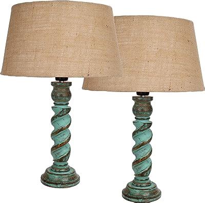 Buy Homesake Signature Rustic Incandescent Table Lamp With Jute Drum ...