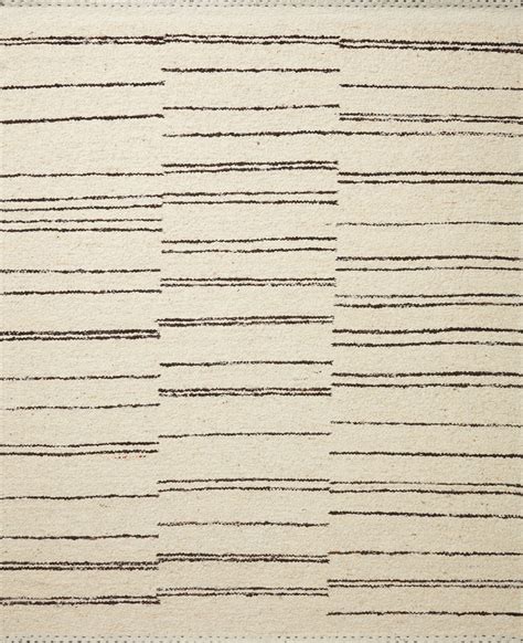 Loloi Rugs Roman ROMAROM-04NACC96D6 9'6" x 13'6" Natural / Charcoal ...