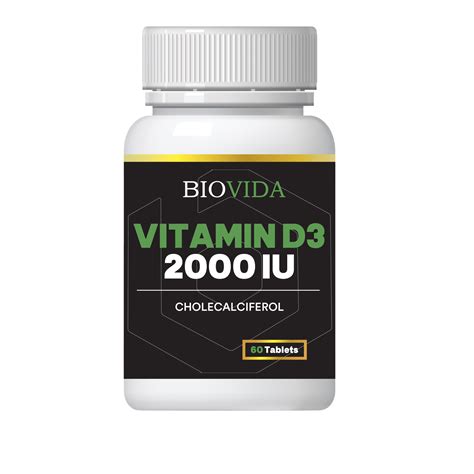 Vitamin D3 - 2000 IU