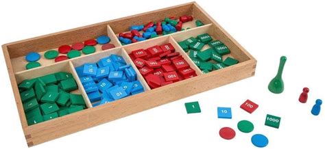 Buy LEADER JOY Montessori Math Materials - Stamp Game for Preschool ...