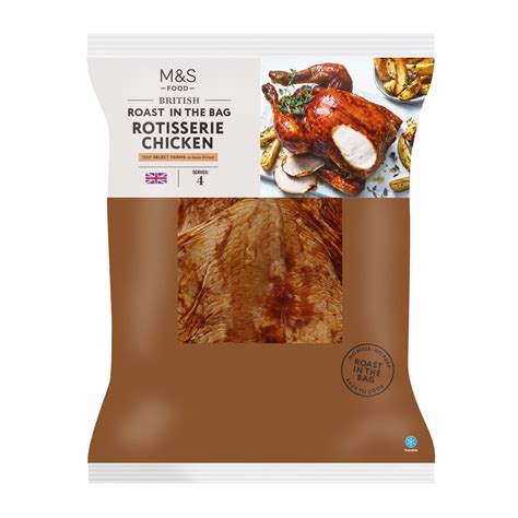British Roast in the Bag Rotisserie Chicken | M&S