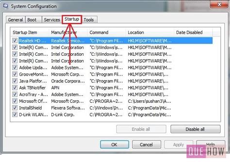 Image result for Remove Program From Startup List