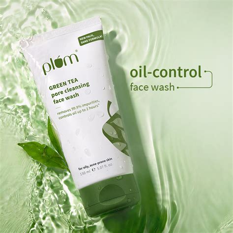 Buy Green Tea Pore Cleansing Face Wash for Pimples – Plum