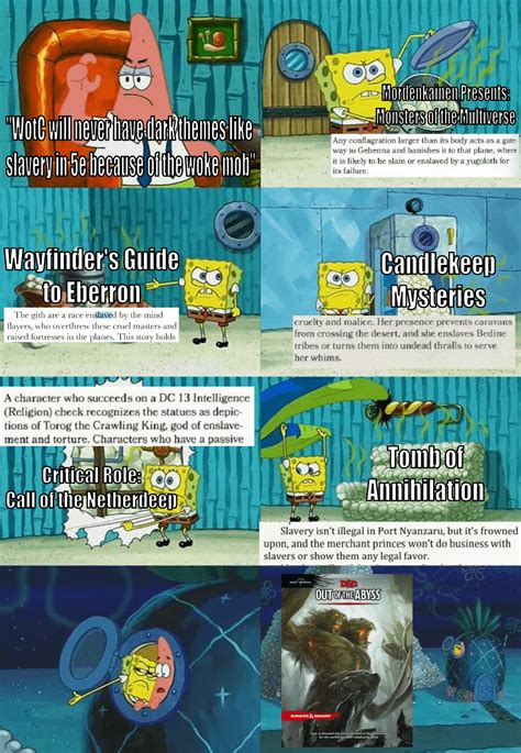 "Boys who cry Cancel Culture" : r/dndmemes