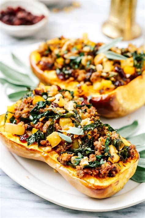Stuffed Butternut Squash Recipe