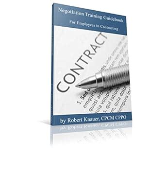 Negotiation Training Guidebook: For Employees in Contracting eBook ...