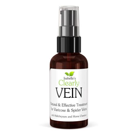 Buy Isabella's Clearly VEIN, Best Natural Varicose Veins and Spider ...