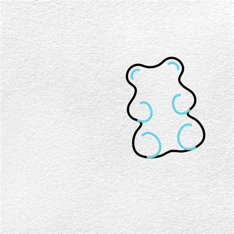 How to Draw a Gummy Bear - HelloArtsy