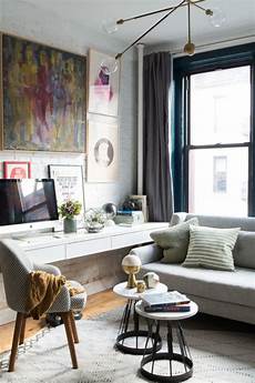 Office In Living Room Ideas by 27 Awesome Floating Desks For Your Home Office Digsdigs Office In Living Room Ideas